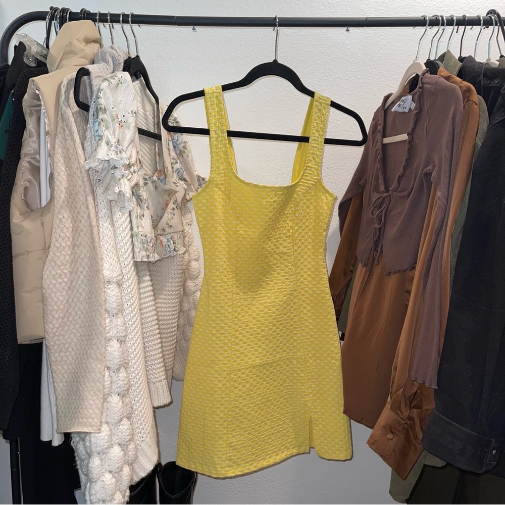 Little yellow dress! Perfect for Spring!